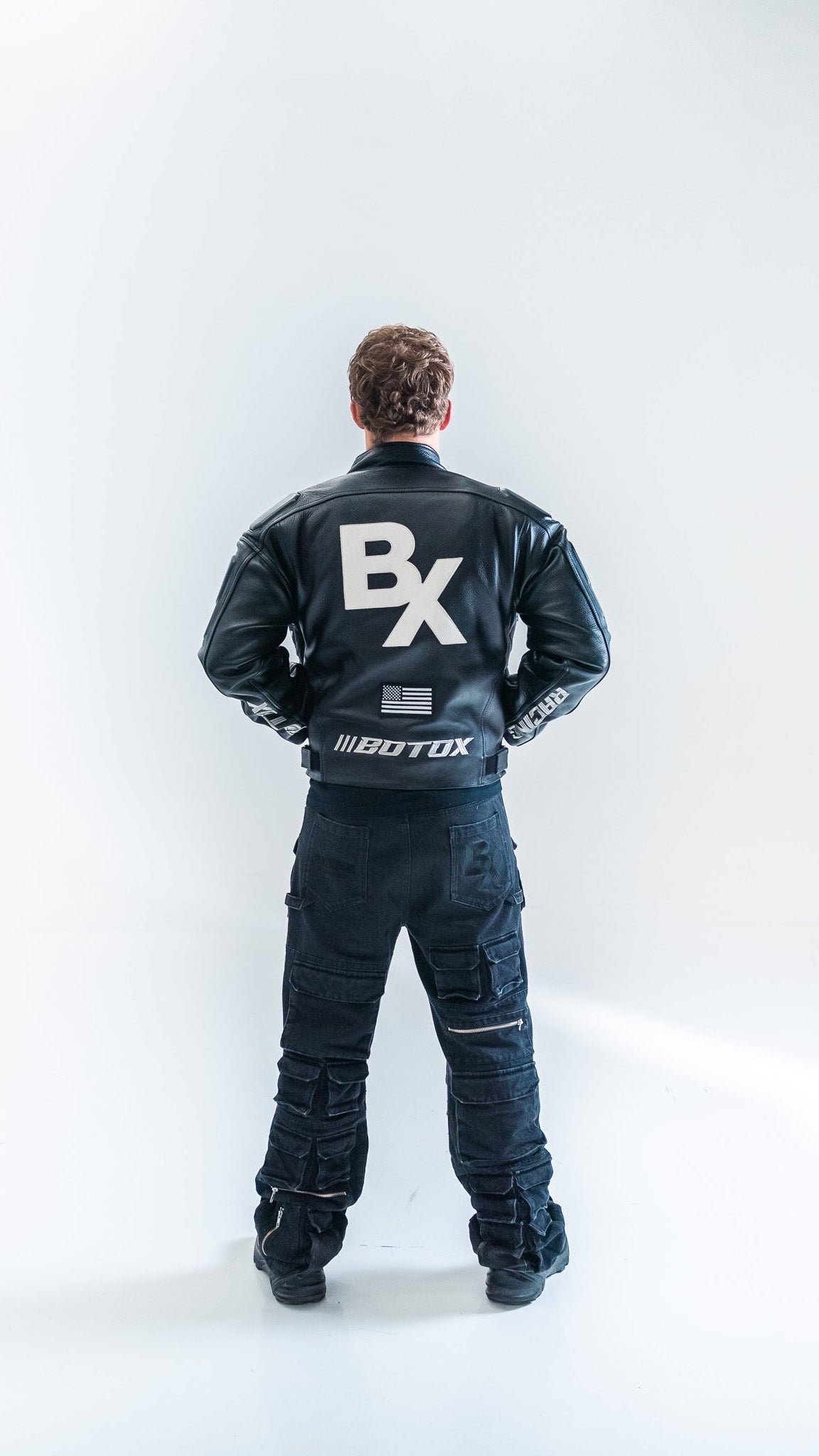 Botox Magazine Racing Jacket (Black)